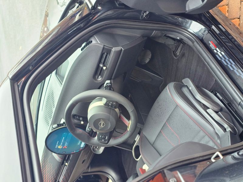 MINI John Cooper Works interior cabin from driver side